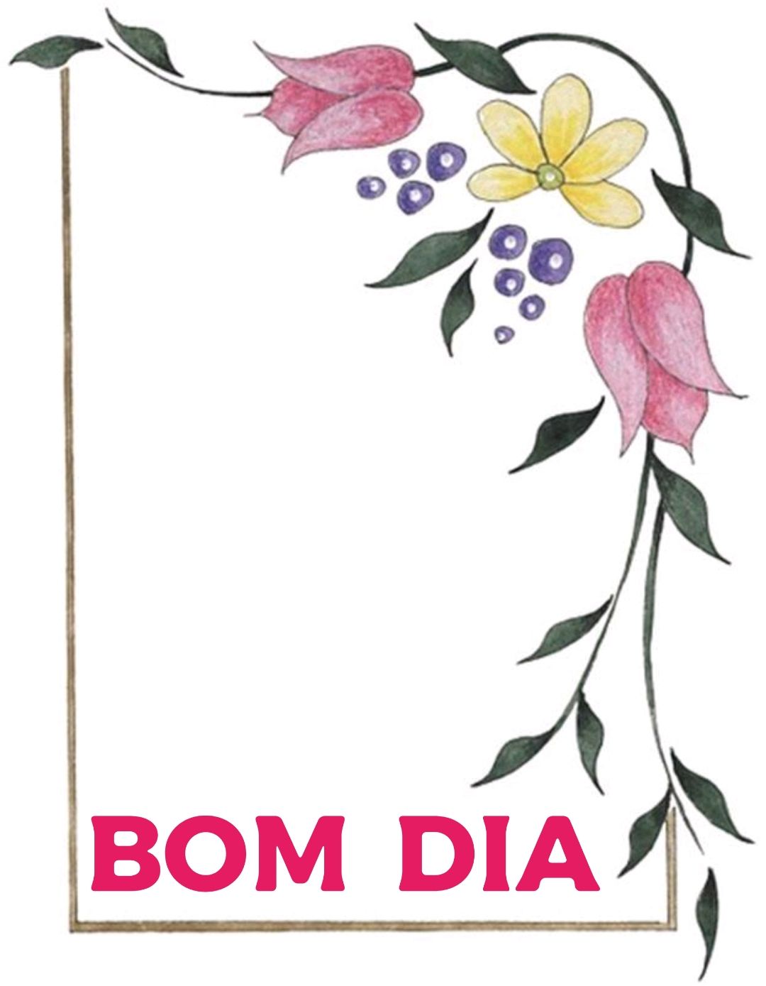 Mine moldurinha de flor de bom dia