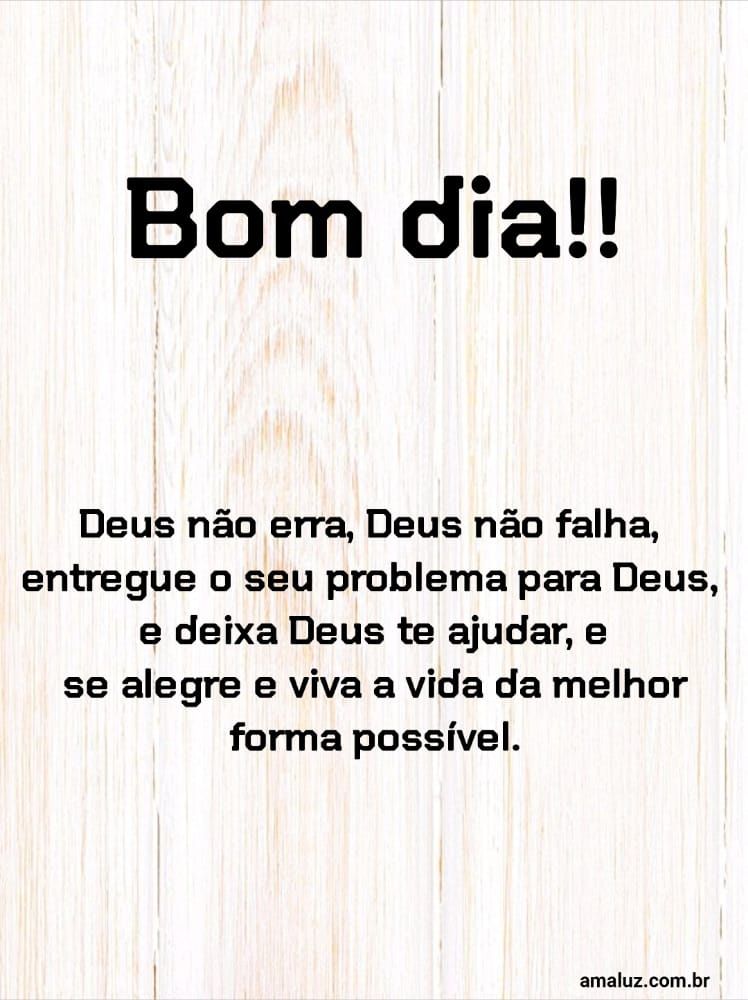 Se alegra bom dia