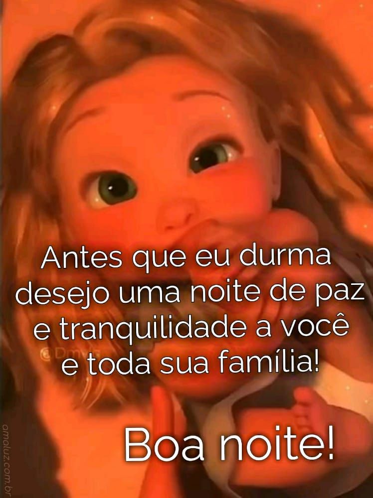 antes que eu durma desejo uma noite com paz e tranquilidade