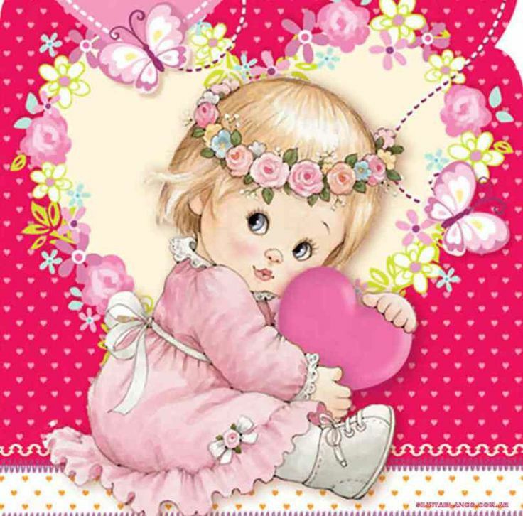 bebe anjinhos feminina com coração
