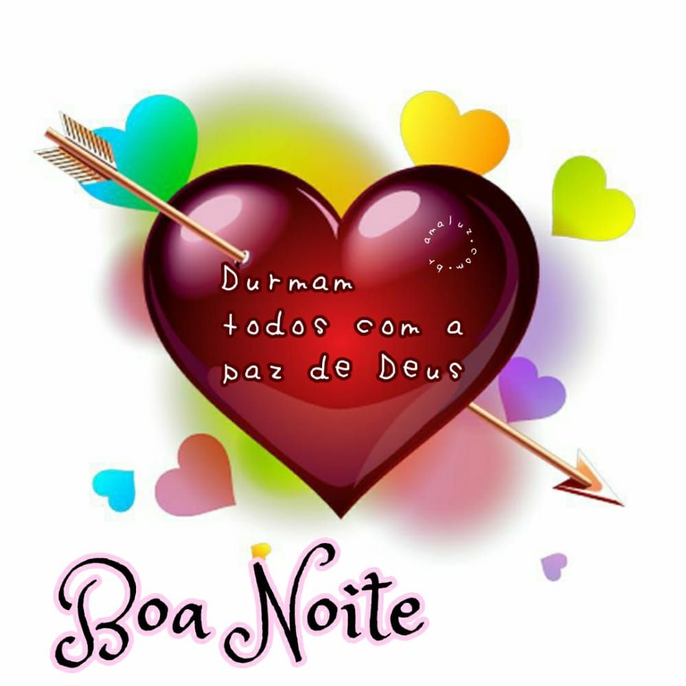 boa noite durmam todos com a paz de deus