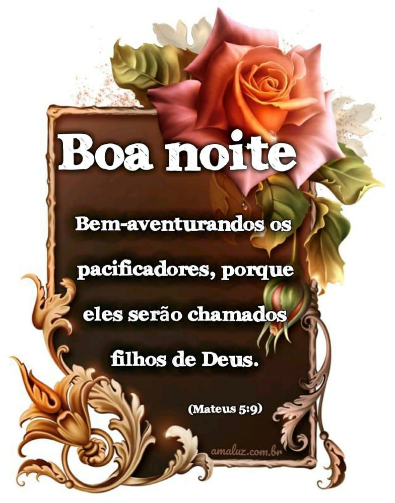 boa noite filhos de Deus