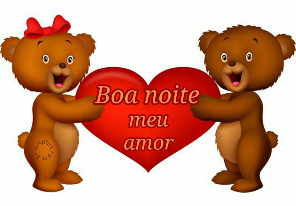 boa noite meu amor com figurinha
