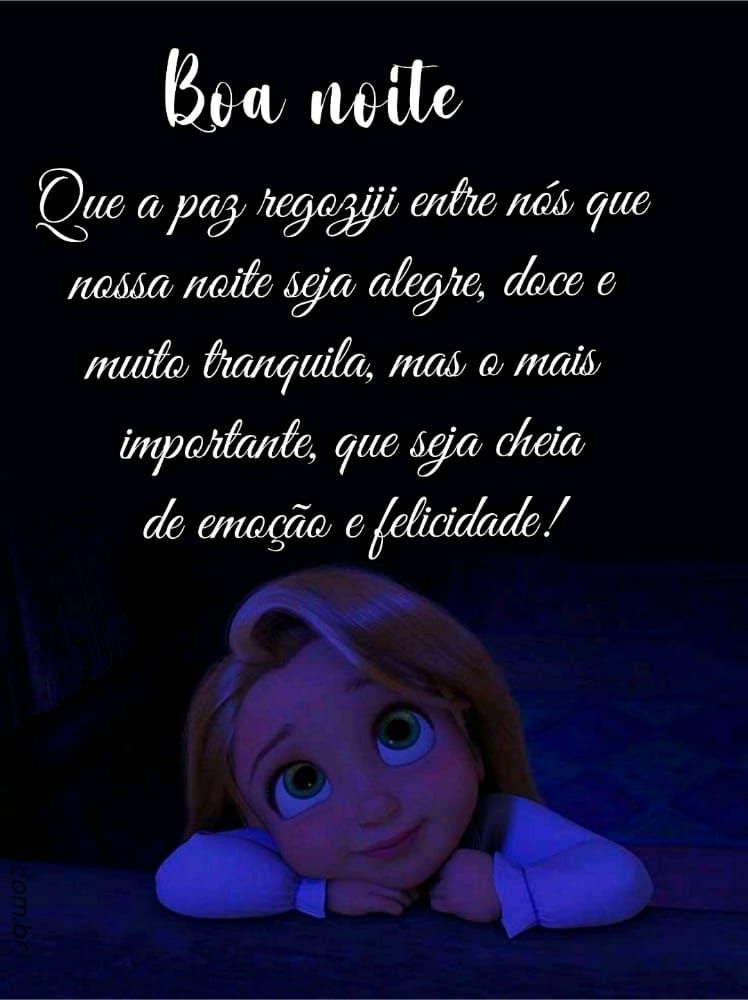 boa noite que a paz regosiji entre nos