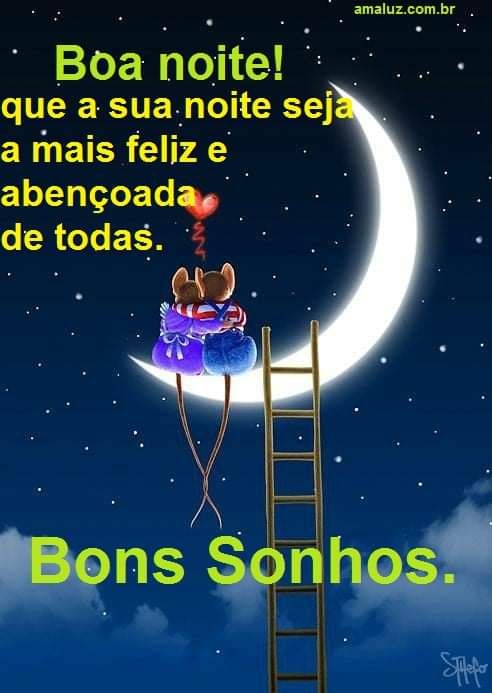 boa noite que sua noite seja a mais feliz e abençoada de todas