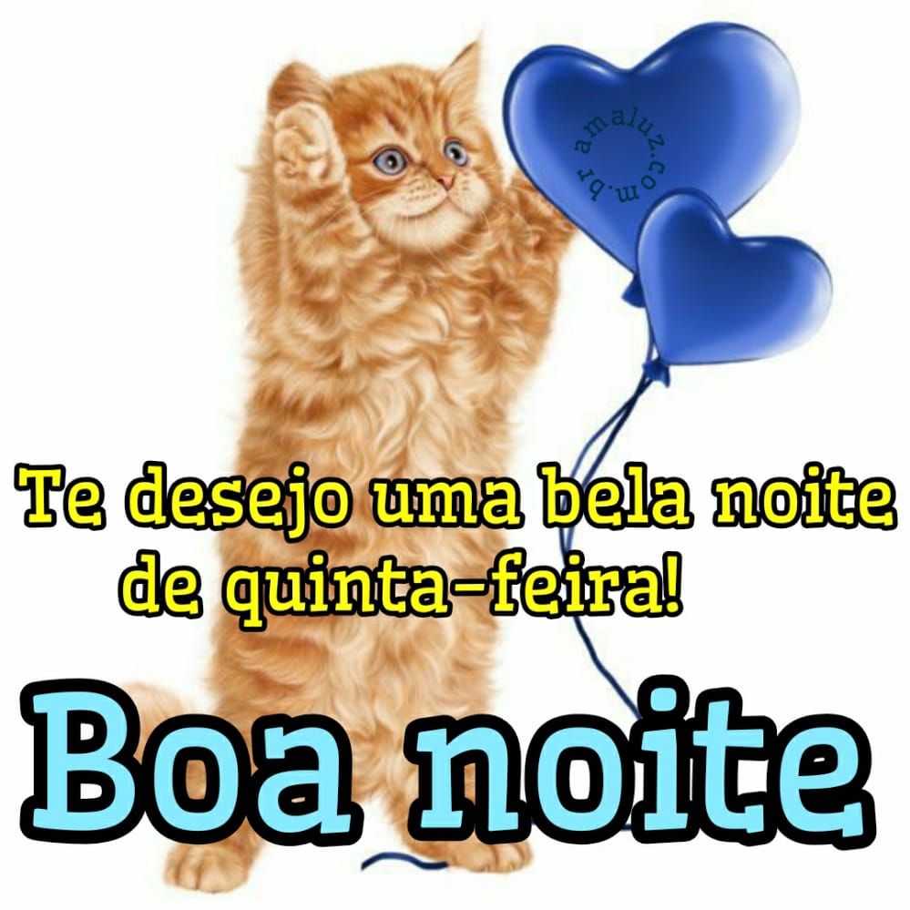boa noite te desejo uma bela noite de quinta feira
