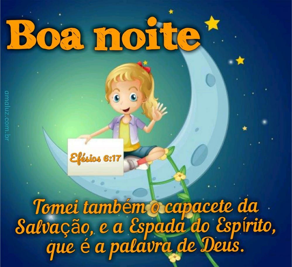boa noite tomei o capacete da salvação mensagens da bíblia