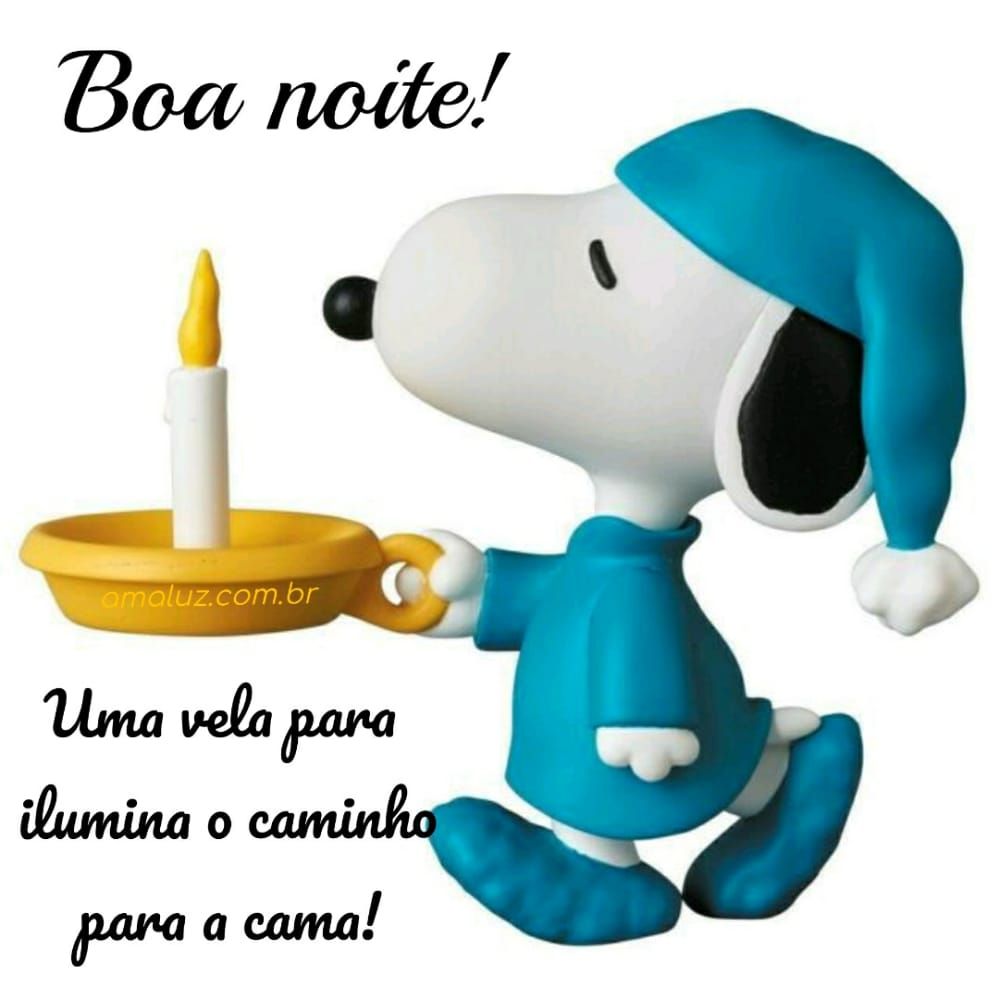 boa noite uma vela para ilumina o caminho até a cama