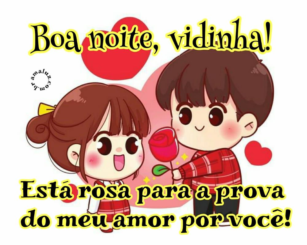boa noite vidinha esta rosa para você