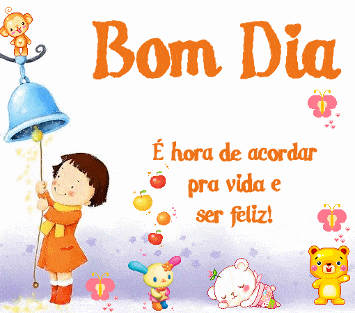 Bom dia muito animado