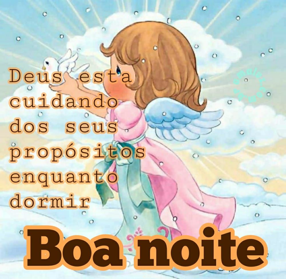 deus esta cuidando de tudo boa noite