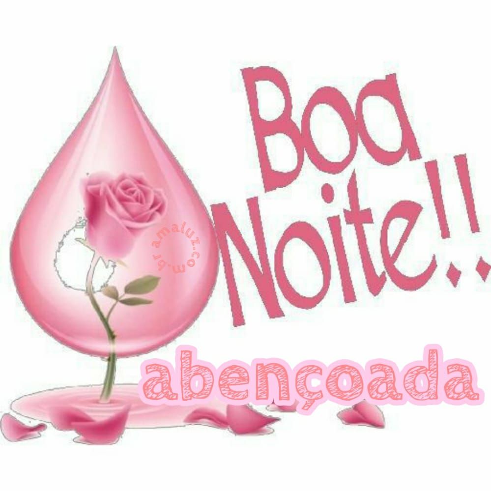 figurinha de boa noite abençoada