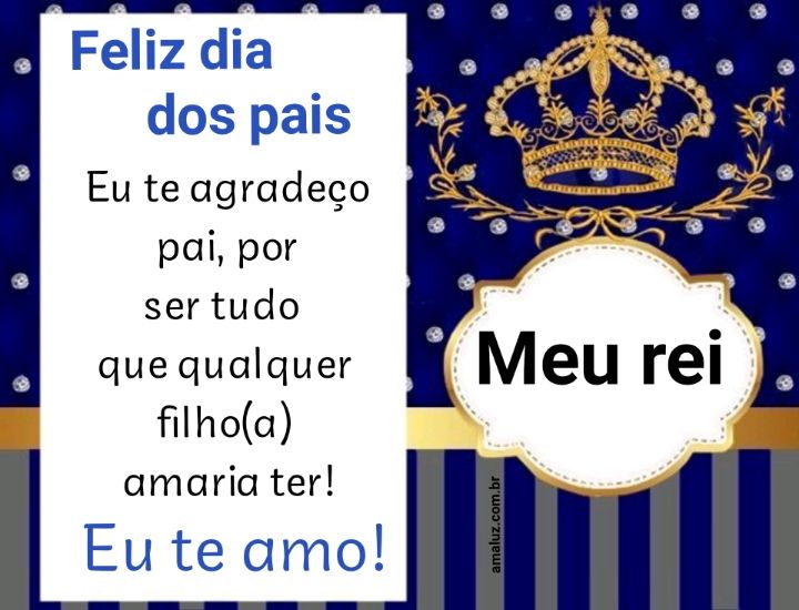 Você e tudo que eu queria ter feliz dia dos pais