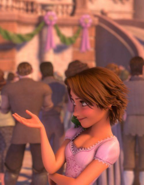 metadinhas com raponzel lindos de enrolados outra vez