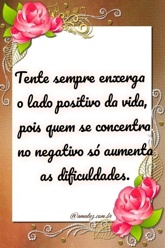 não se concentra no negativo texto com otimismok