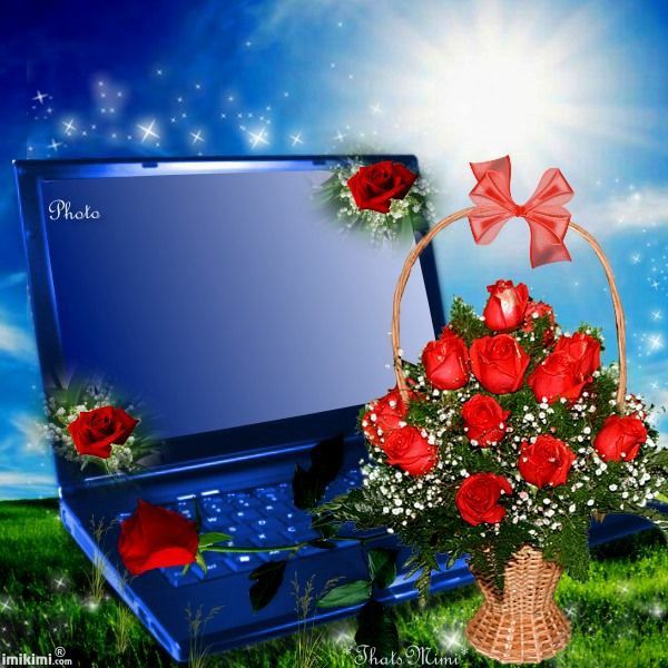 notebook e sexta de flores