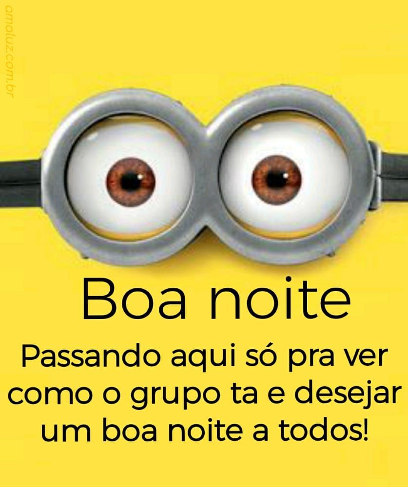 passando aq só para ver como ta o grupo e desejar boa noite