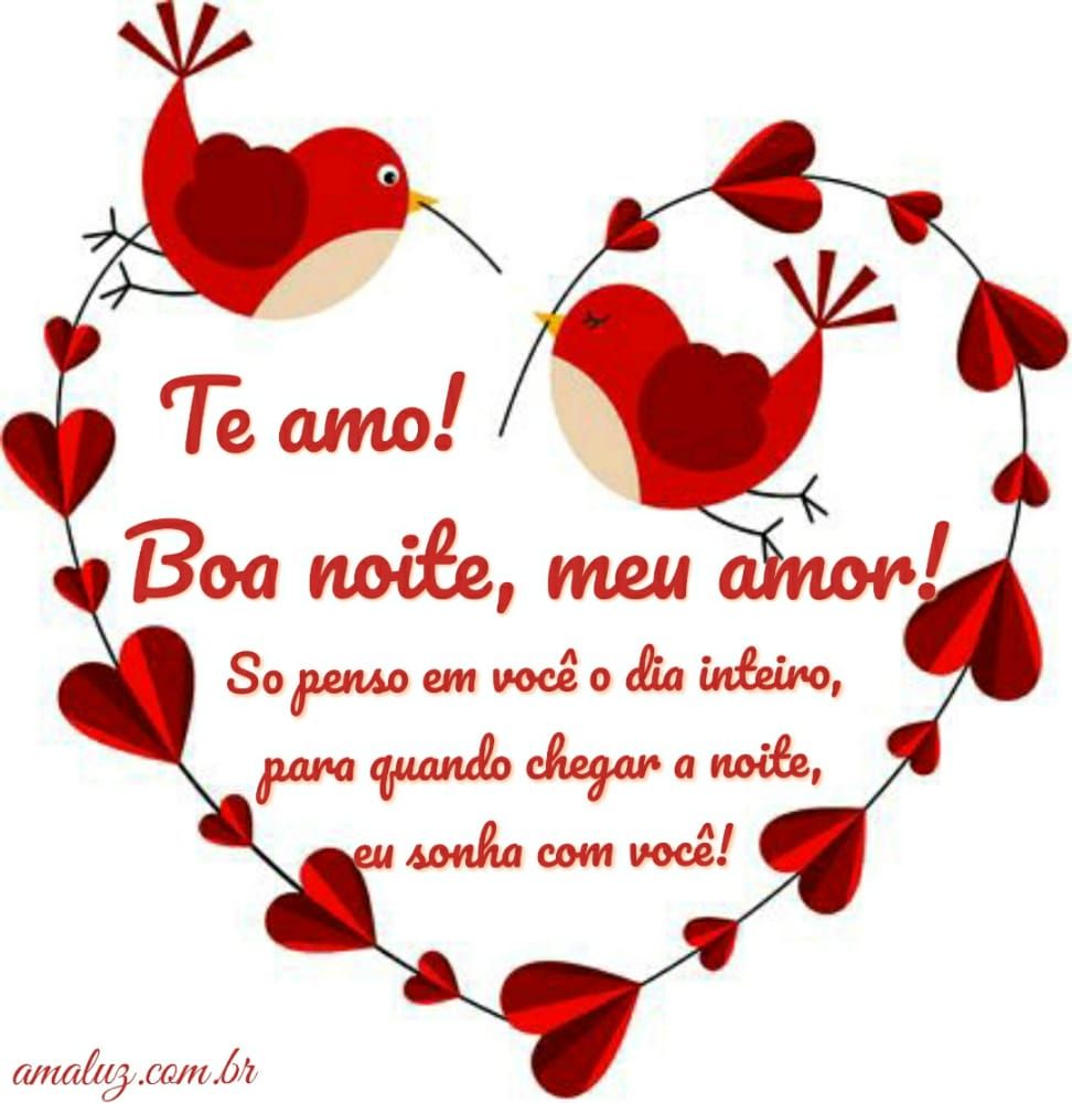 te amo boa noite meu amor