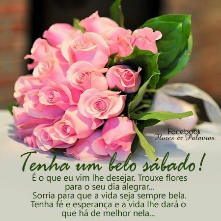 tenha um bom dia e um belo sábado