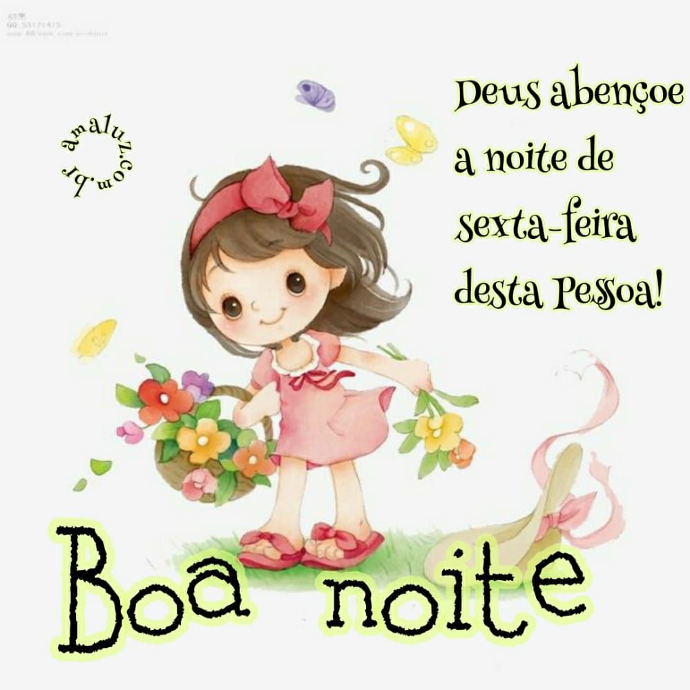 tenha uma boa noite deus abençoe su noite de sexta feira
