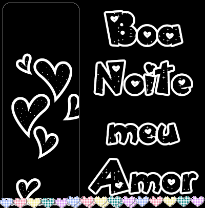 uma boa noite para meu amor