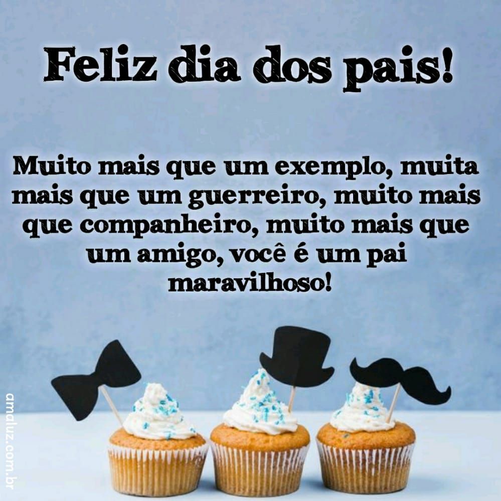 você é um pai maravilhoso feliz dia dos pais