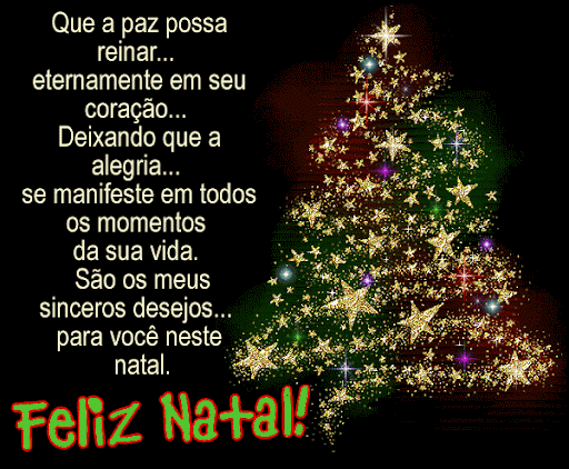 Feliz natal que a paz possa reinar eternamente