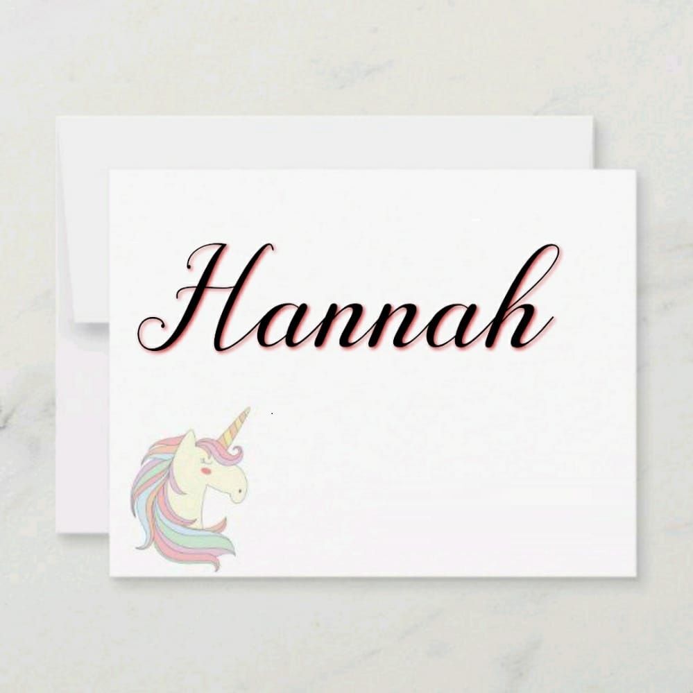 Hannah nome de ana com mais letras e atualizações