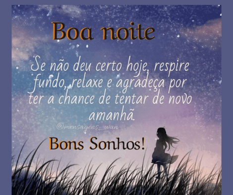 boa noite bons sonhos