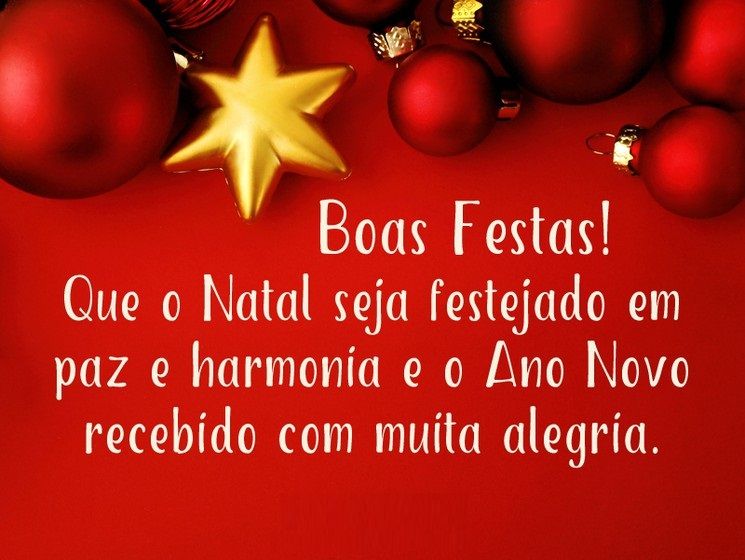 boas festas a todos que o natal seja de festança