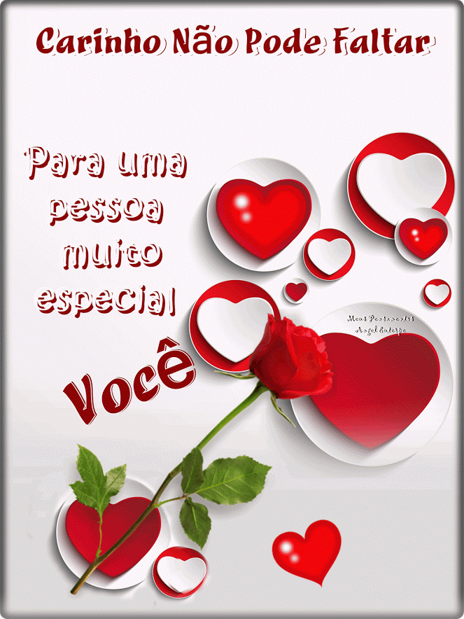 carinho não pode falta boa noite