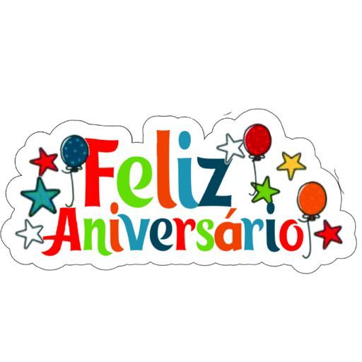 feliz aniversario figurinhas