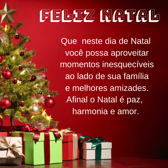 feliz natal que voc~e possa aprobeita momentos inesquecives