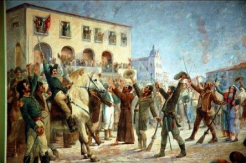 imagem do povo em comemoração