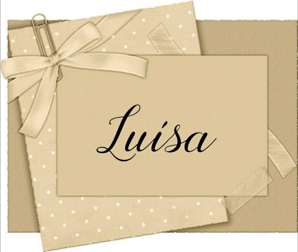 luisa lindo nome de bebê