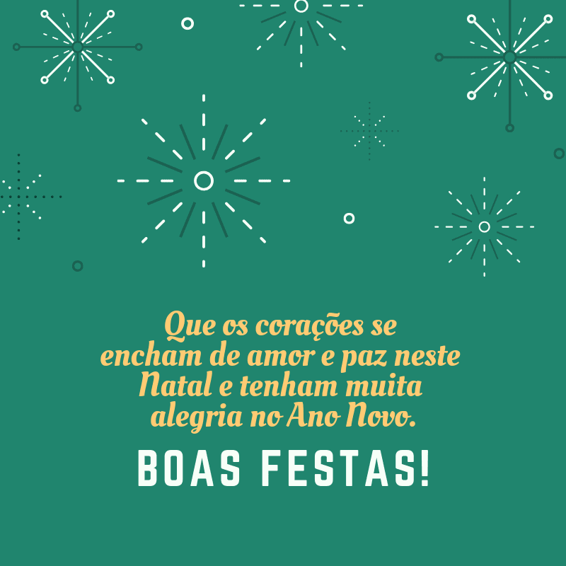 que este natal tenha muita alegria do ano novo boas festas e feliz natal