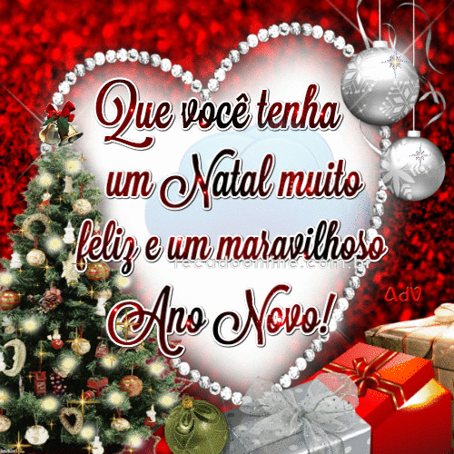 que você tenha um natal feliz e maravilhosos ano novo