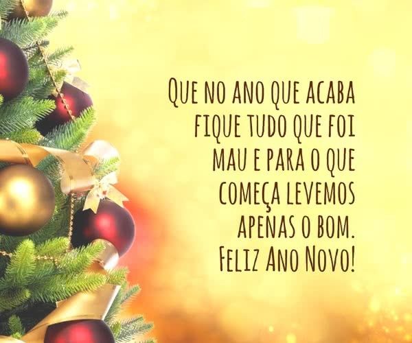 vamos começa esse ano levando somente tudo de bom feliz ano novo
