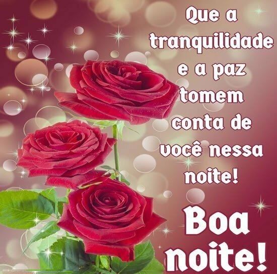 Boa noite abençoada