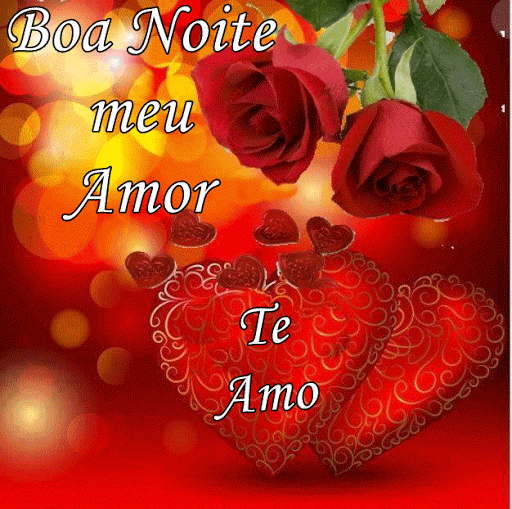 Boa noite meu amor te amo é minha paixão valiosa