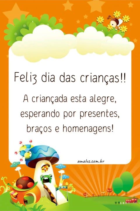 a criançada esta alegre mesmo sem presentes