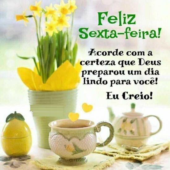 acorde com Deus bom dia sexta feira
