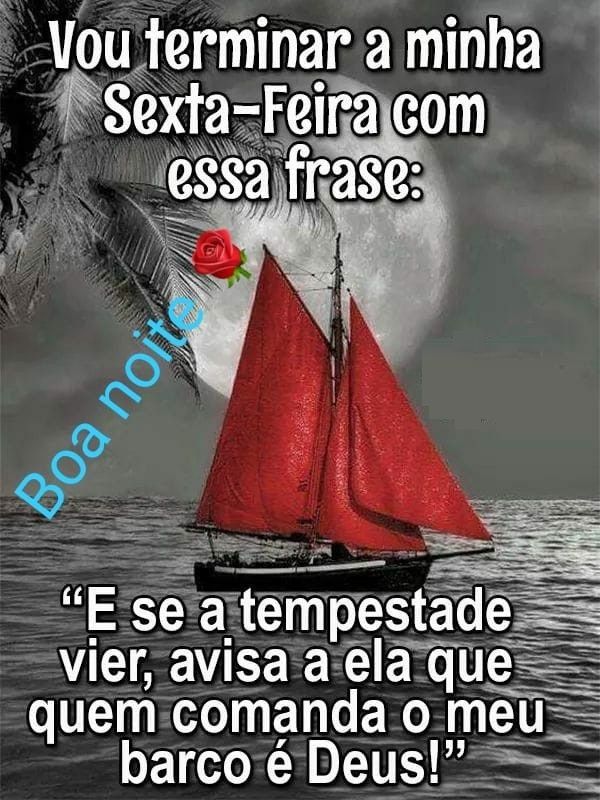boa noite com uma linda noite de sexta feira