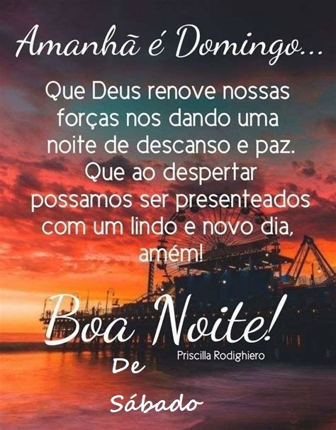 boa noite de sábado