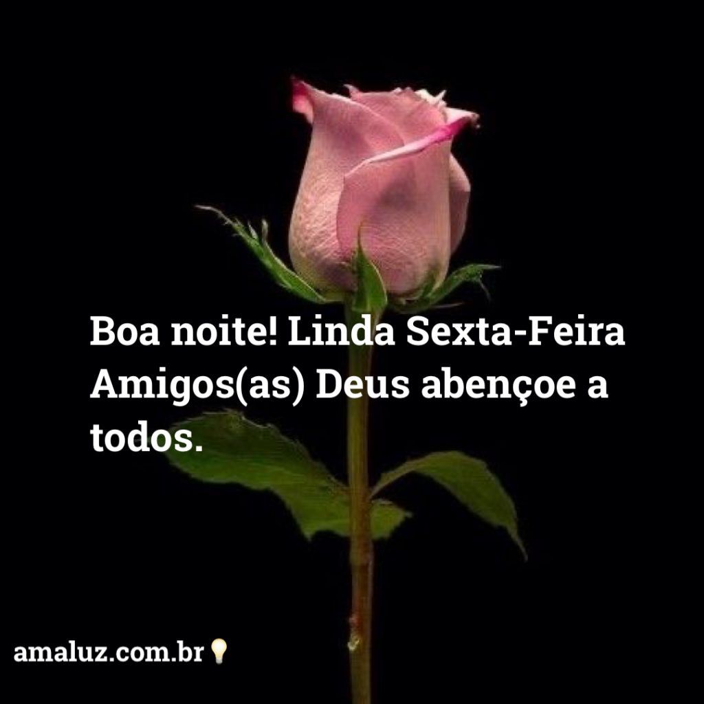 boa noite linda sexta feira