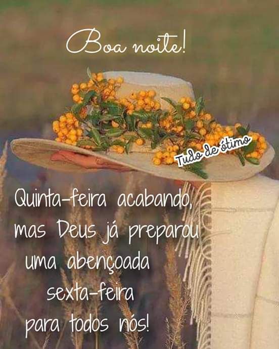 boa noite quinta feira acabando