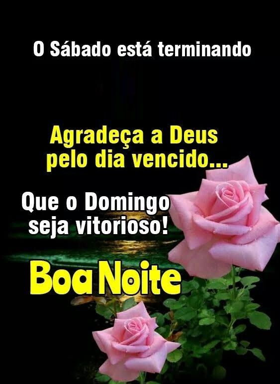 boa noite sábado vencido