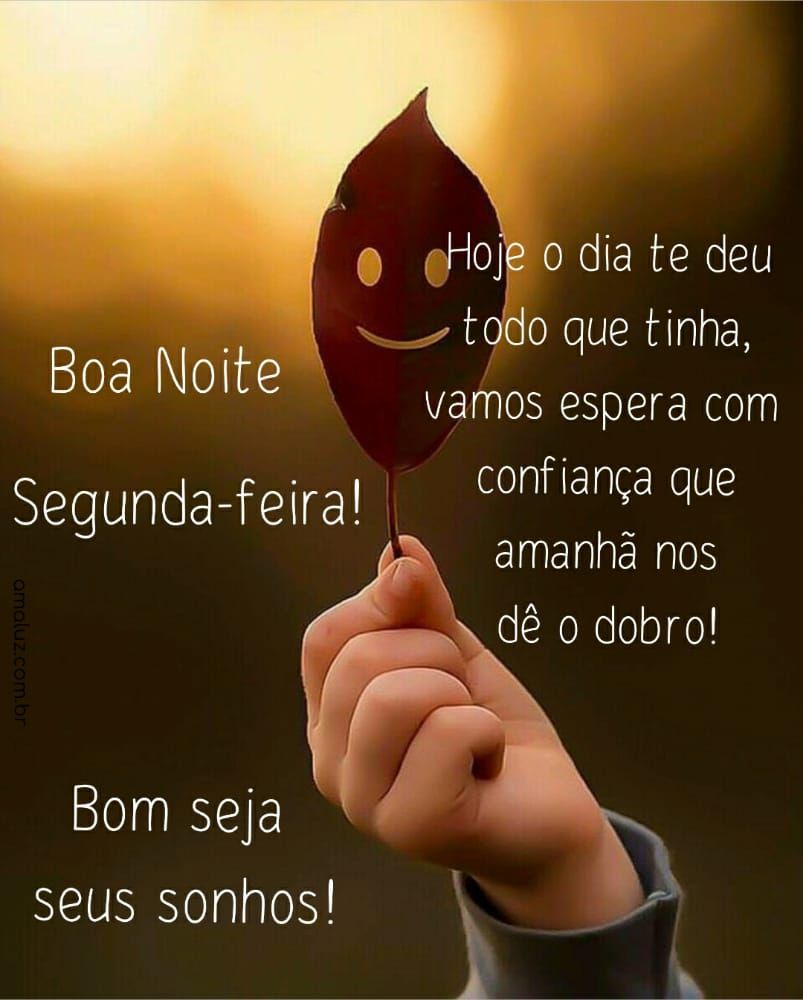 boa noite segunda feira bom seja seus sonhos
