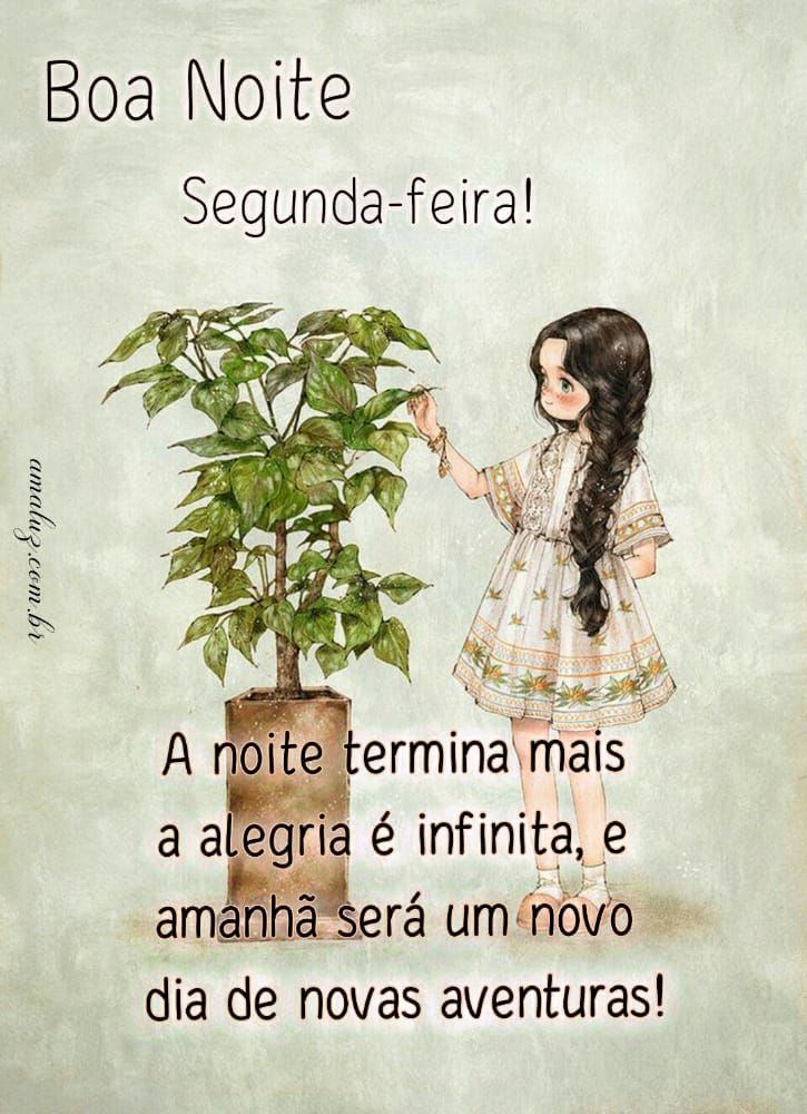 boa noite segunda feira