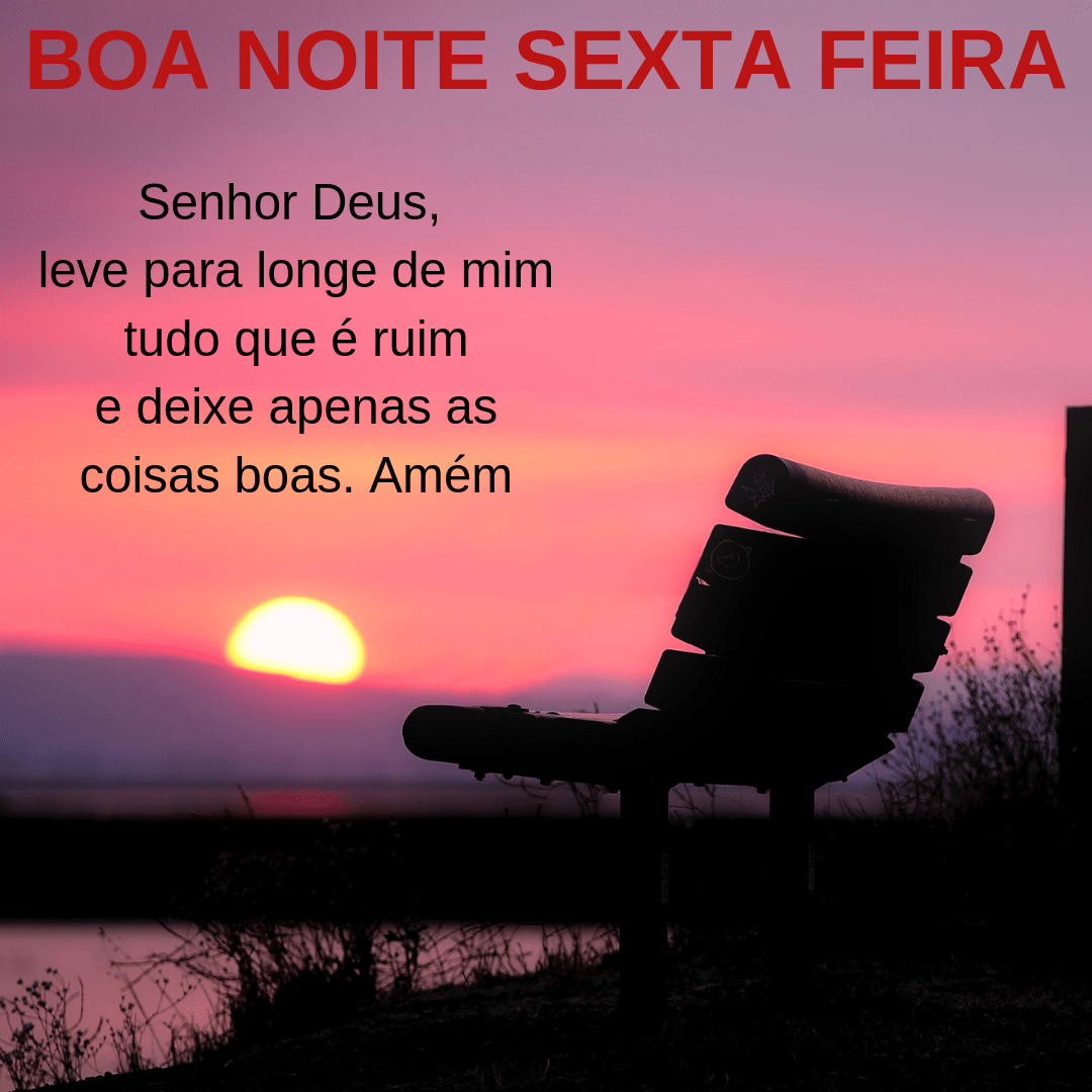 boa noite sexta feira com Deus